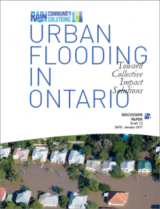 Urban Flooding in Ontario: Toward Collective Impact Solutions (Draft) Cover Page height=